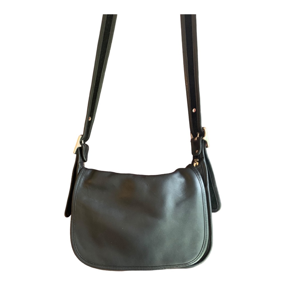 Coach vintage authentic black leather Patricia's Legacy shoulder bag